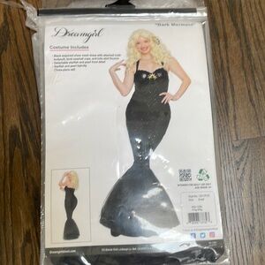 Dark mermaid costume